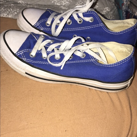royal blue converse womens